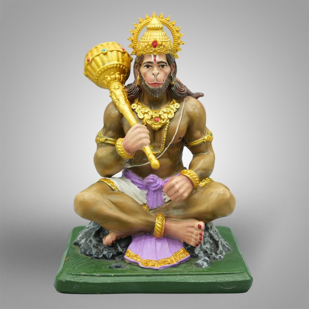 Lord Hanuman Bajrangbali Warrior Statue